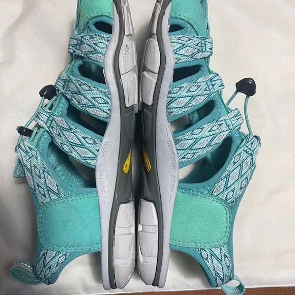 Keen Women's Aqua/Turquoise Outdoor Sport Sandals - Picture 3 of 4